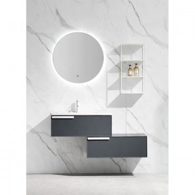 Modern luxury table basin mirror cabinet wall-hung bathroom cabinet